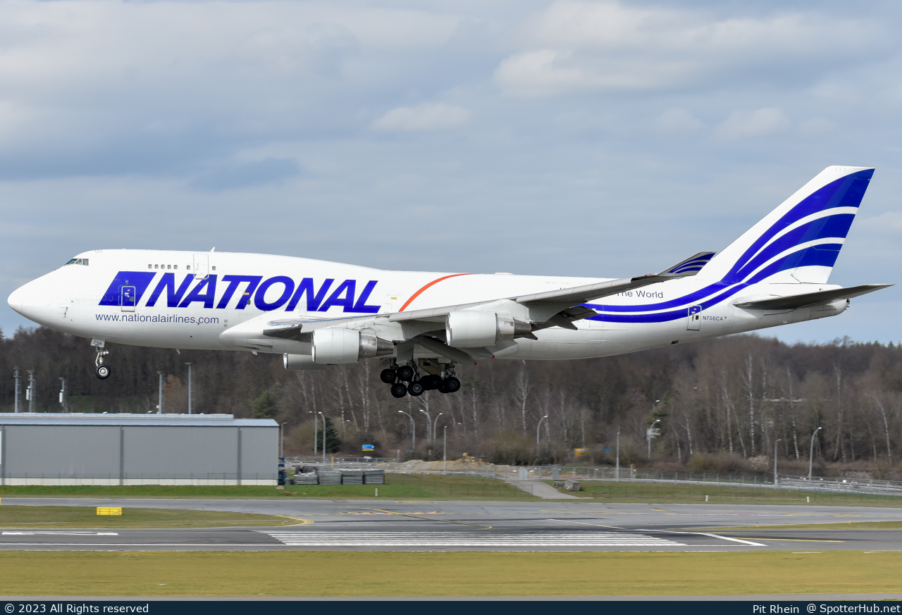 Photo of N756CA - Boeing 747-412(BCF) operated by National Airlines [2006]