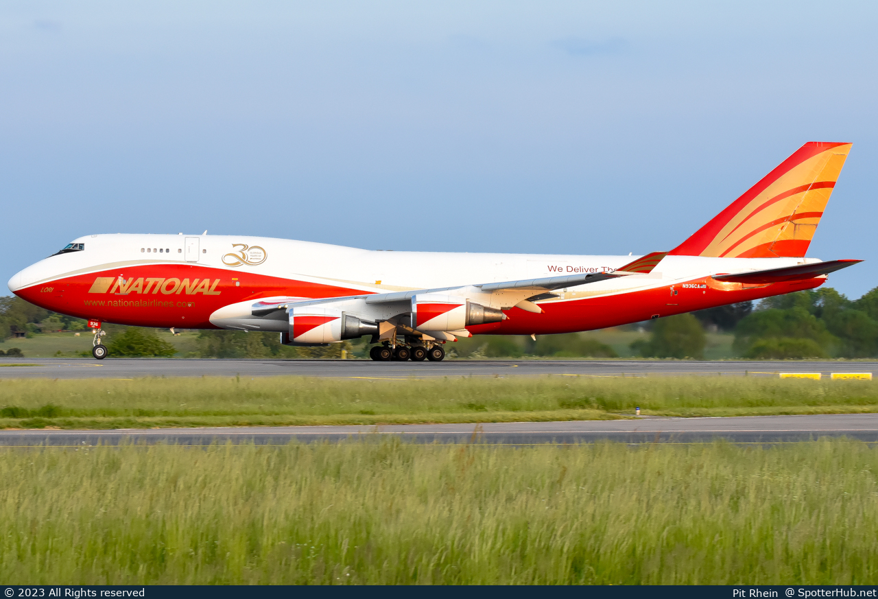 Photo of N936CA - Boeing 747-446(BCF) operated by National Airlines [2006]