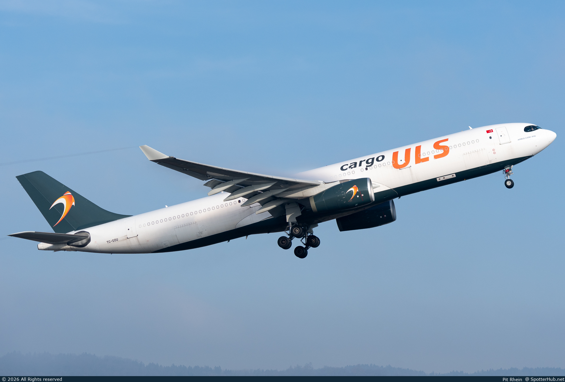 Photo of TC-GOU - Airbus A330-343(P2F) operated by ULS Airlines Cargo