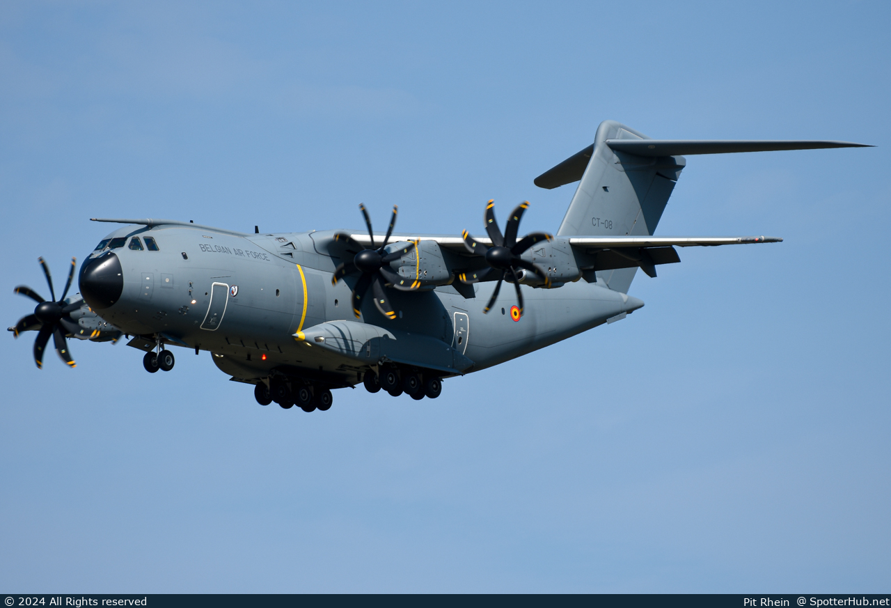 Photo of CT-08 - Airbus A400M Atlas operated by Belgian Air Force