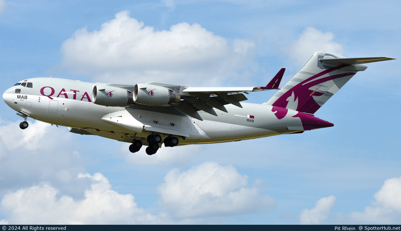 Photo of A7-MAB - Boeing C-17A Globemaster III operated by Qatar Emiri Air Force