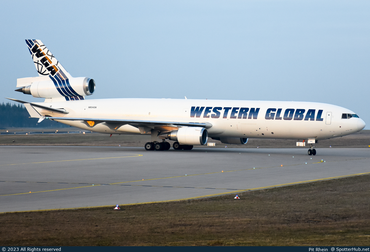 Photo of N804SN - McDonnell Douglas MD-11(F) operated by Western Global Airlines