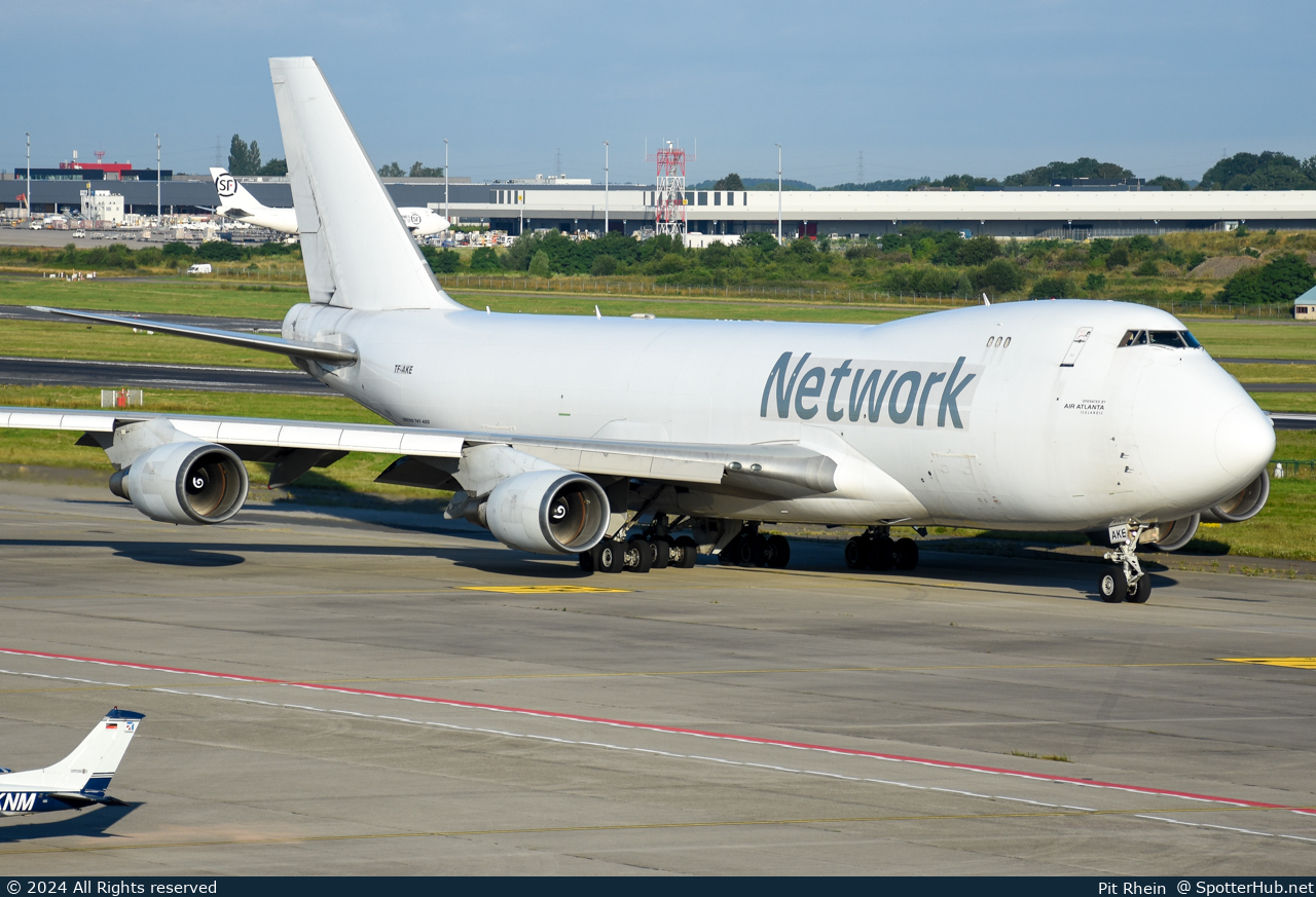 Photo of TF-AKE - Boeing 747-409F operated by Network Aviation (opb Air Atlanta Icelandic)