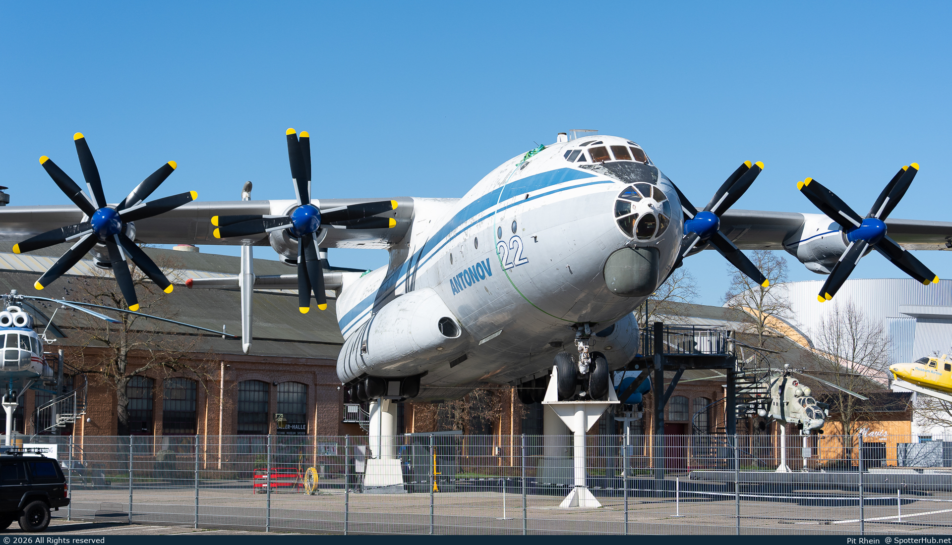 Photo of UR-64460 - Antonov An-22 operated by Technik Museum Speyer