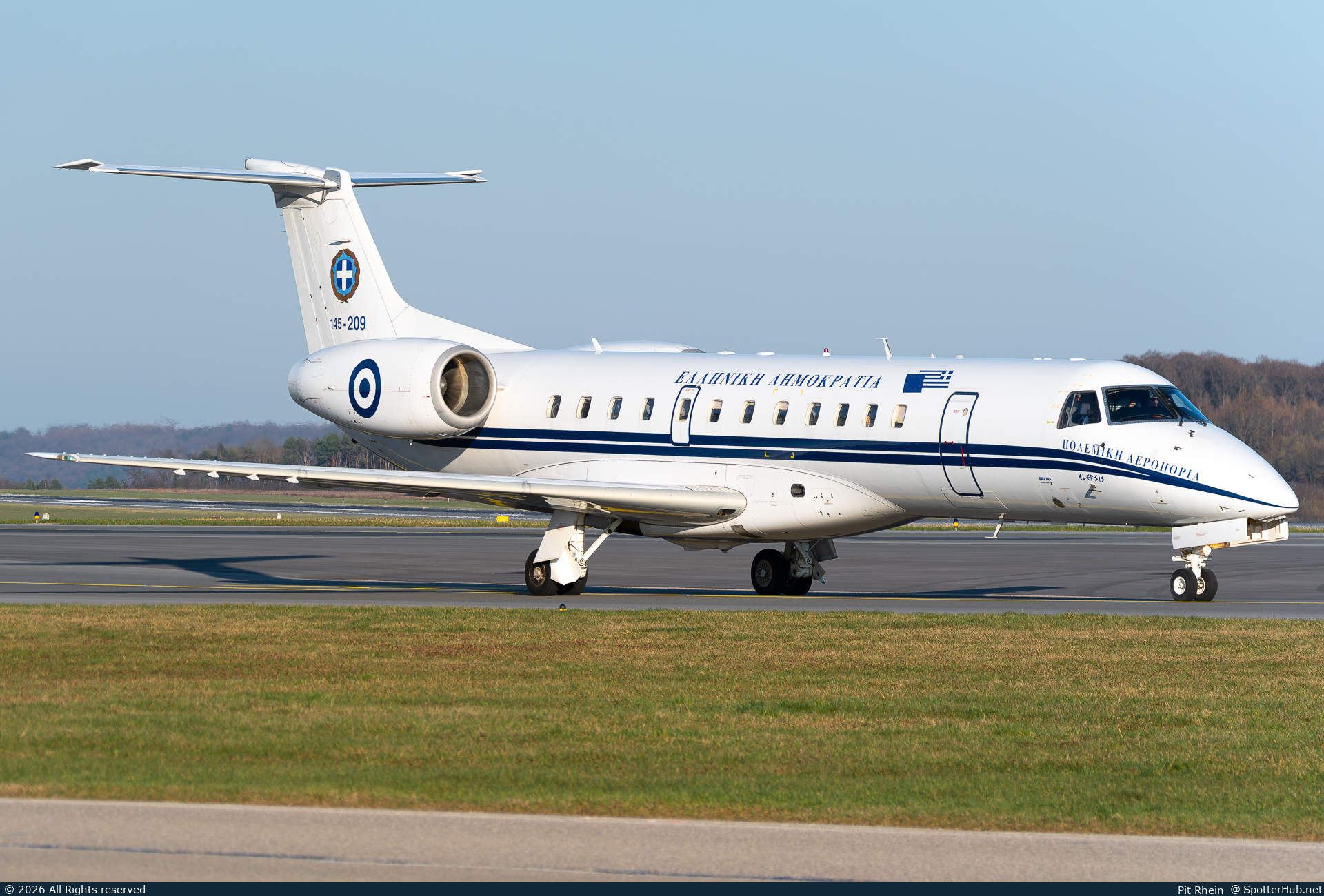 Photo of 145-209 - Embraer ERJ-135LR operated by Hellenic Air Force