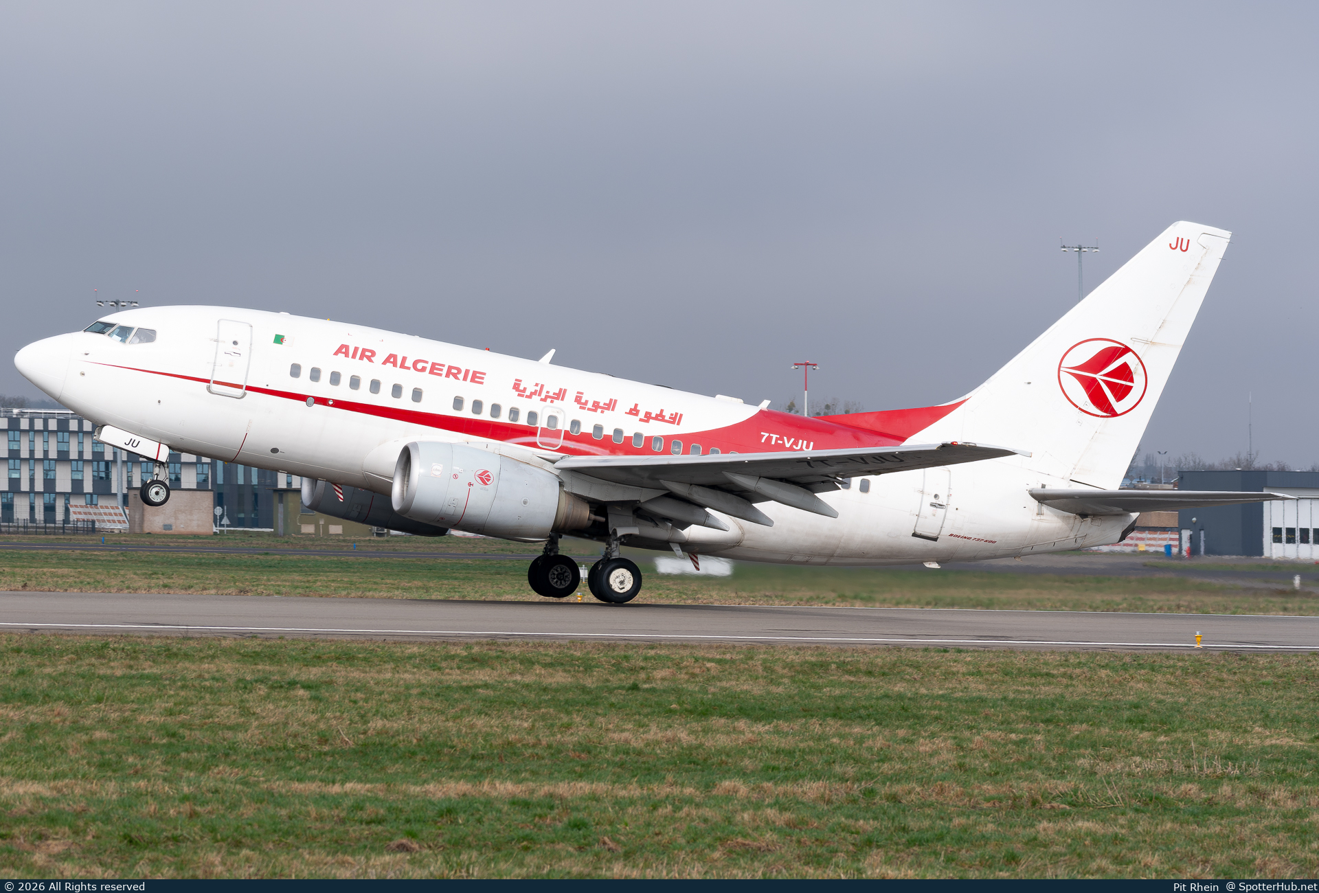Photo of 7T-VJU - Boeing 737-6D6 operated by Air Algérie