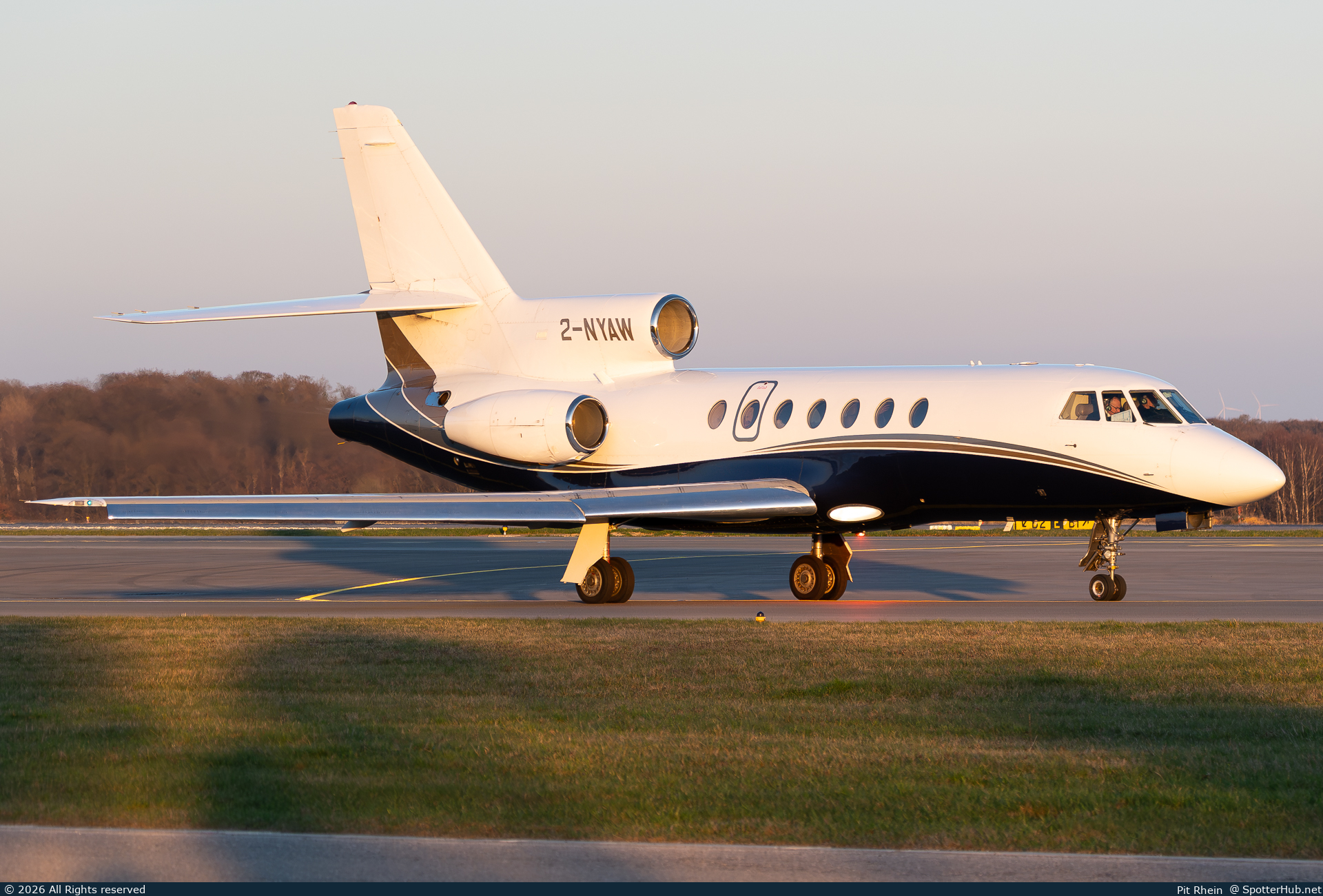 Photo of 2-NYAW - Dassault Falcon 50 operated by Private