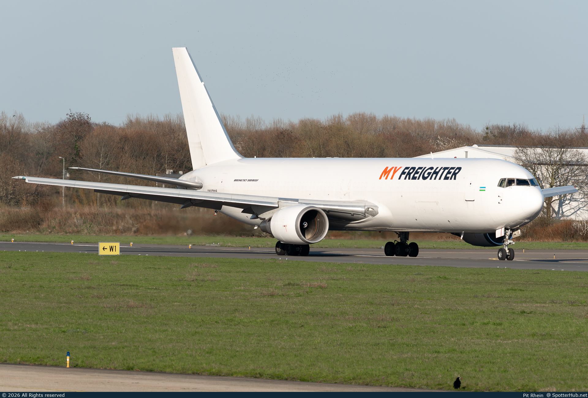 Photo of UK67015 - Boeing 767-38E(ER)(BDSF) operated by My Freighter