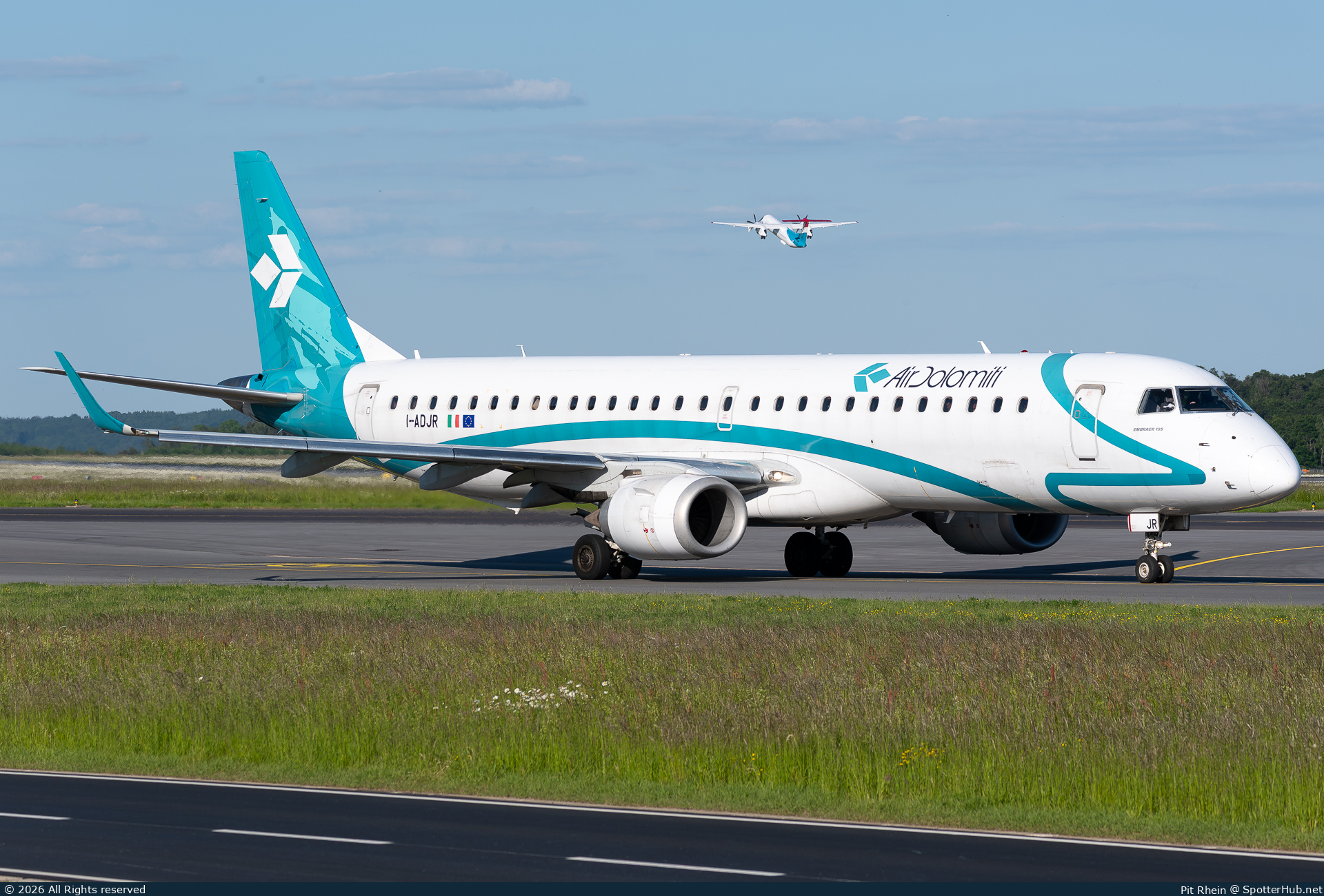 Photo of I-ADJR - Embraer ERJ-195LR operated by Air Dolomiti