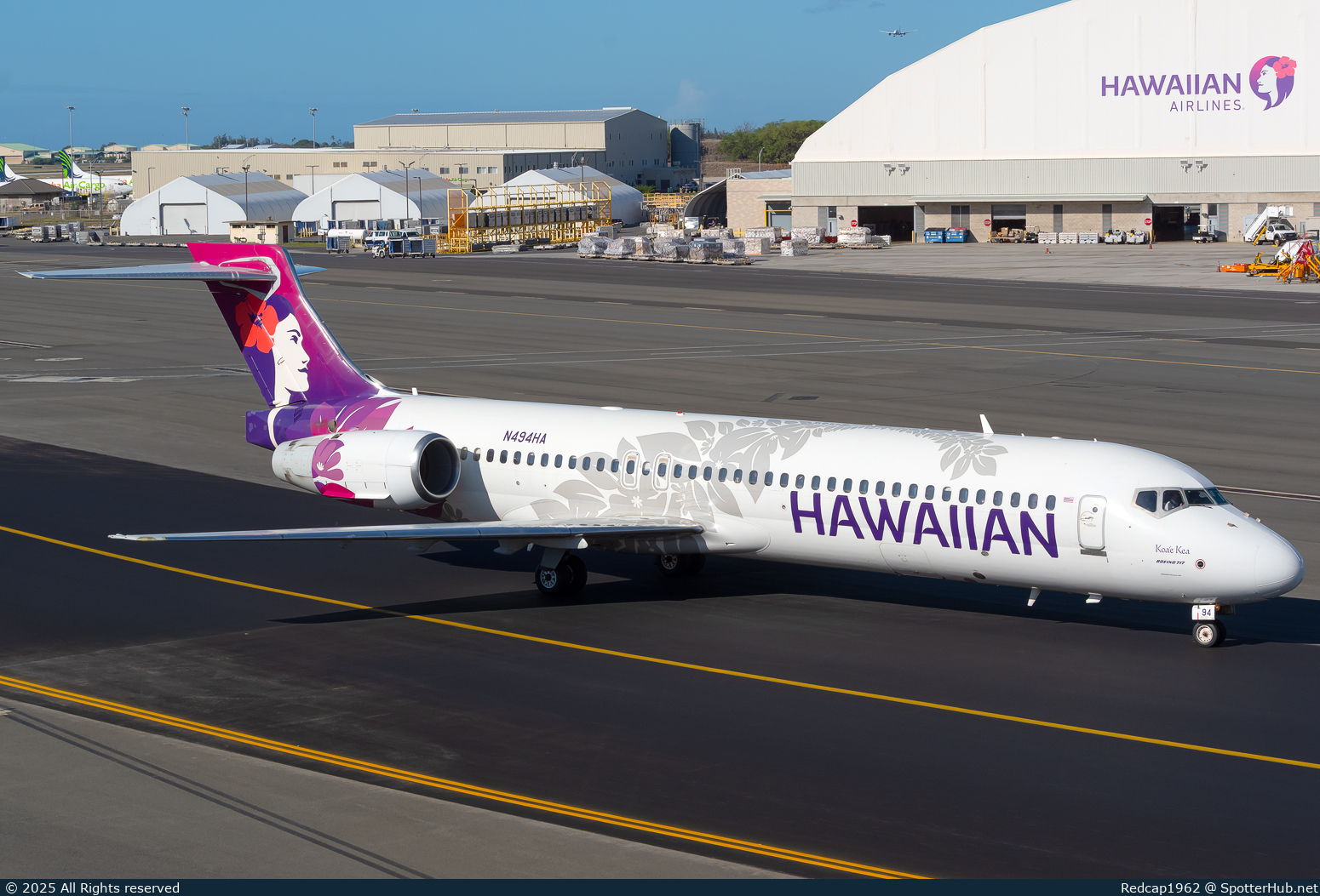 Photo of N494HA - Boeing 717-2BL operated by Hawaiian Airlines
