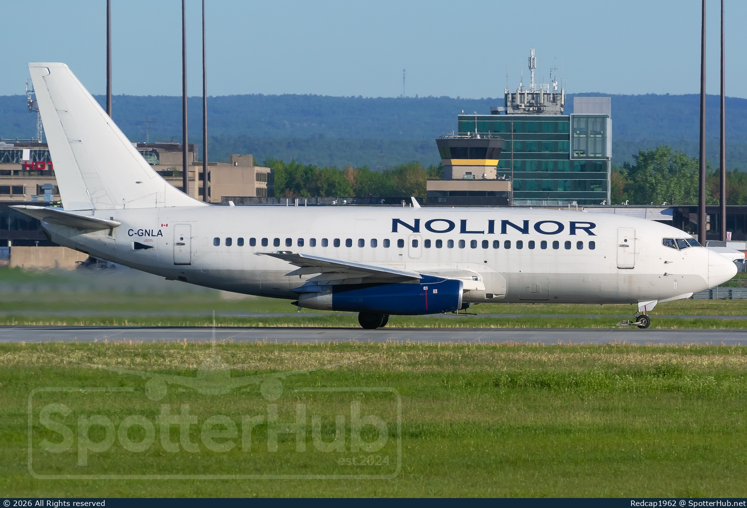 Photo of C-GNLA - Boeing 737-2L9(Adv) operated by Nolinor Aviation