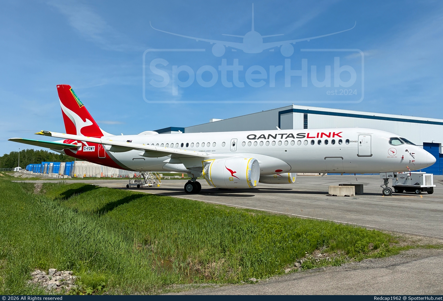Photo of C-FOWY - Airbus A220-300 operated by QantasLink (opb National Jet Systems)