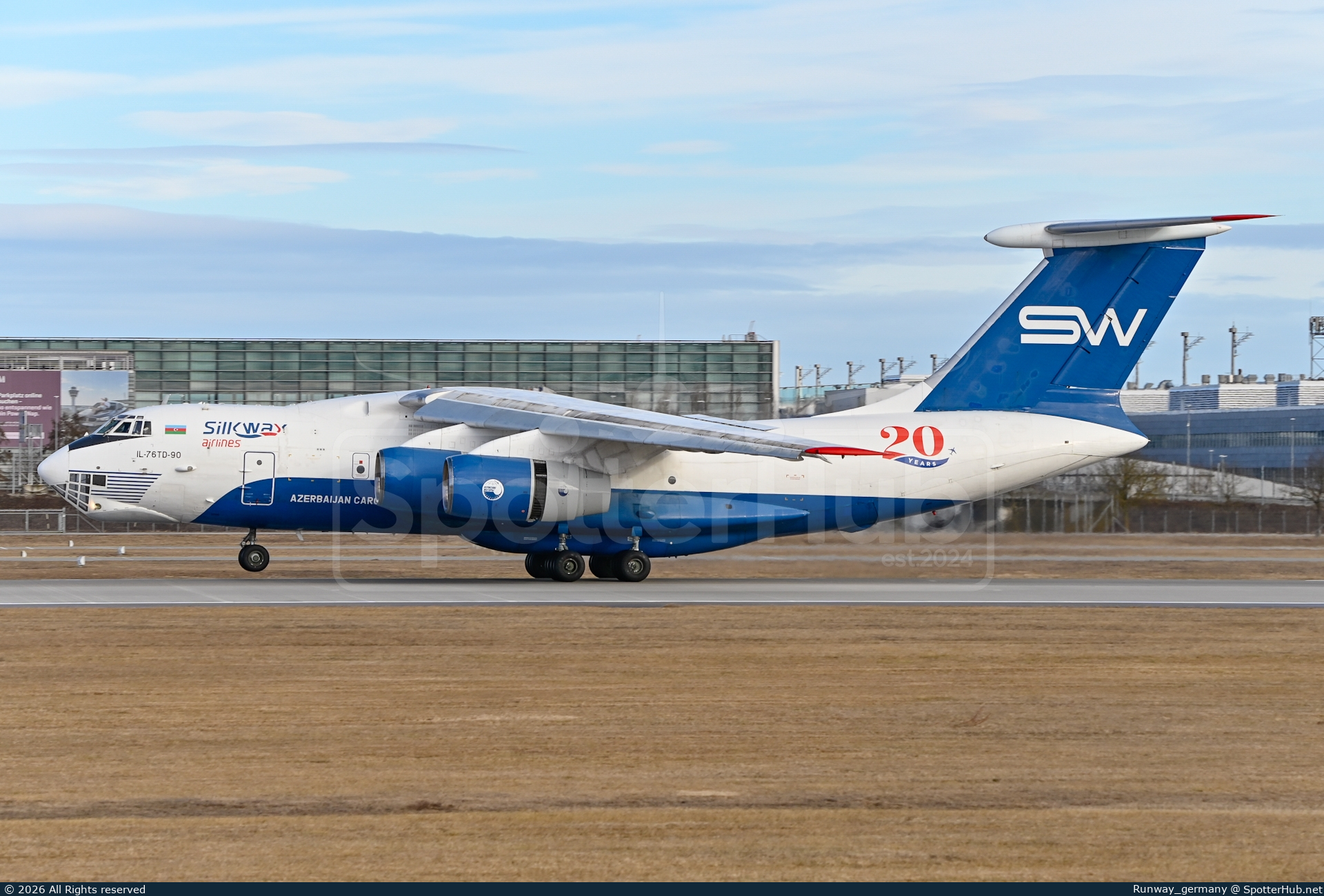 Photo of 4K-AZ100 - Ilyushin Il-76TD-90VD operated by Silk Way Airlines