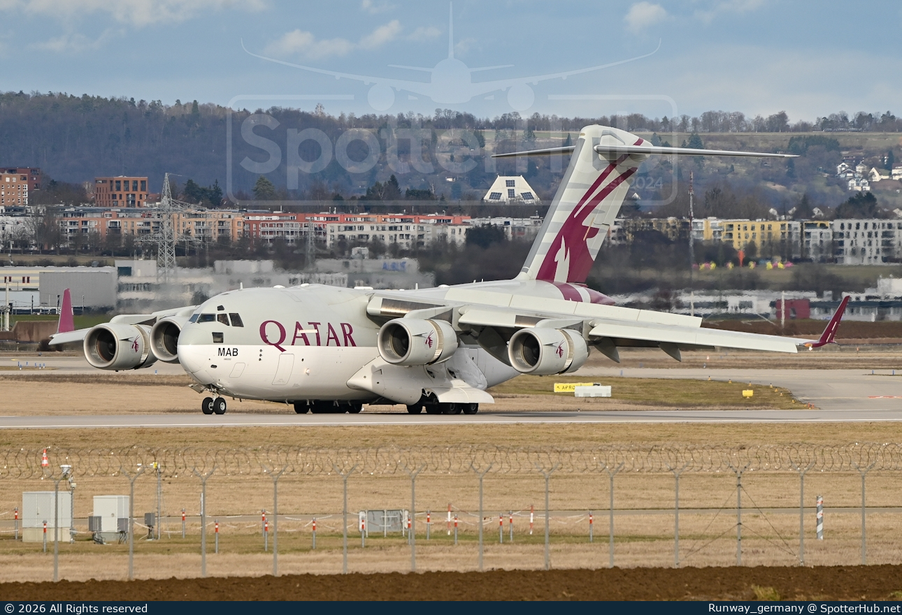 Photo of A7-MAB - Boeing C-17A Globemaster III operated by Qatar Emiri Air Force