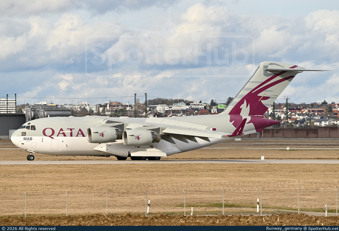 Photo of A7-MAB - Boeing C-17A Globemaster III operated by Qatar Emiri Air Force