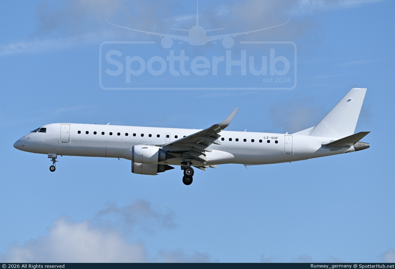 Photo of LZ-SOF - Embraer ERJ-190AR operated by Bulgaria Air