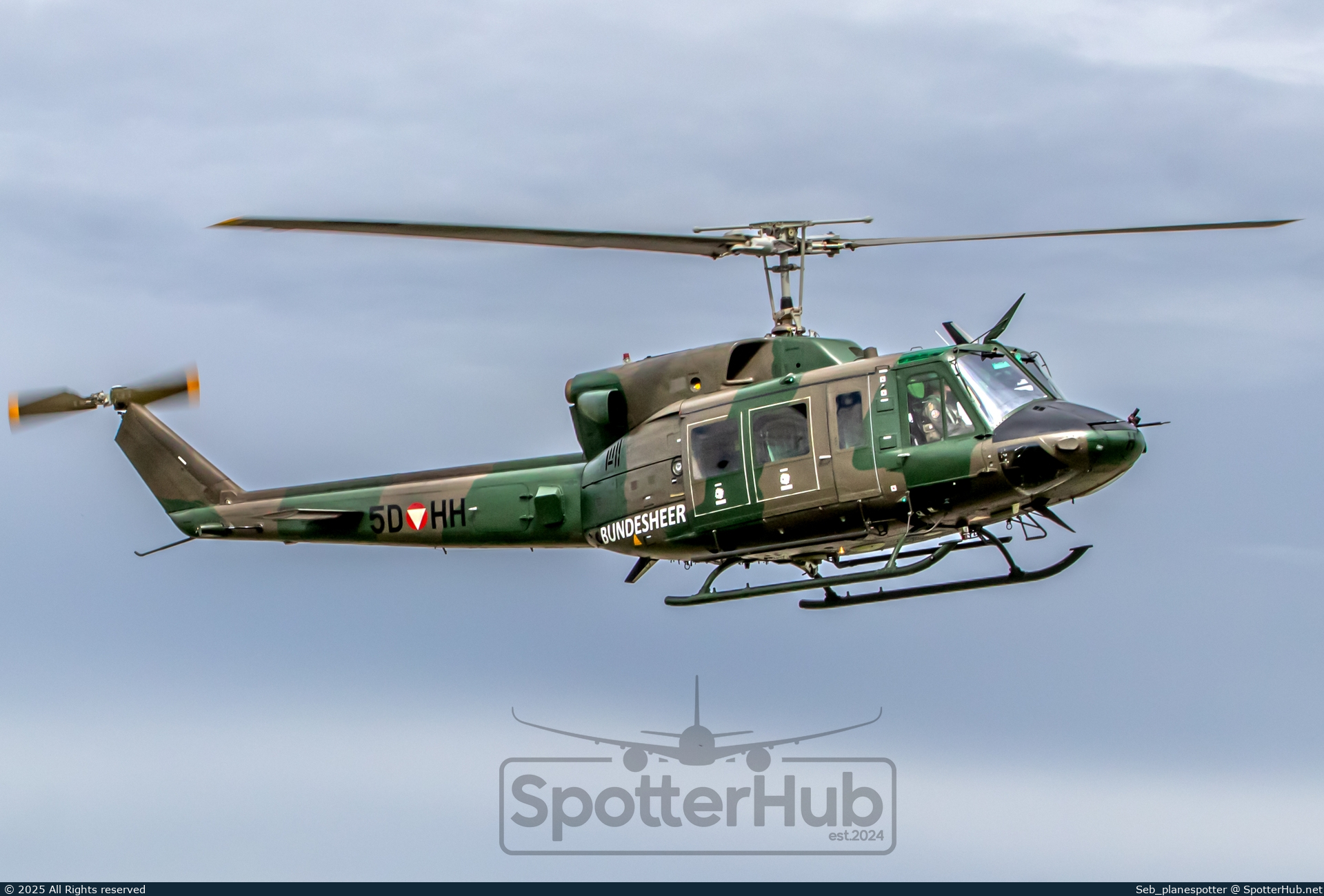 Photo of 5D-HH - Agusta-Bell AB-412 operated by Austrian Air Force