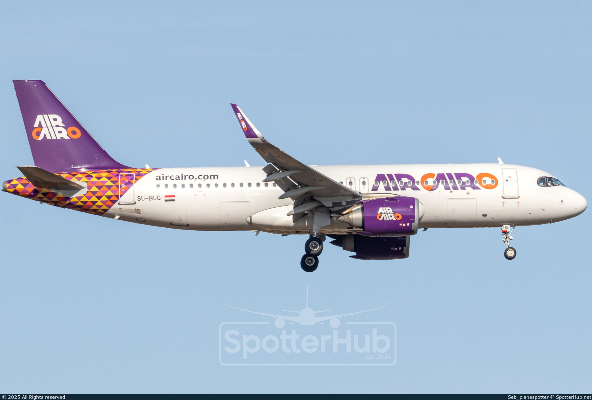 Photo of SU-BUQ - Airbus A320-251N operated by Air Cairo