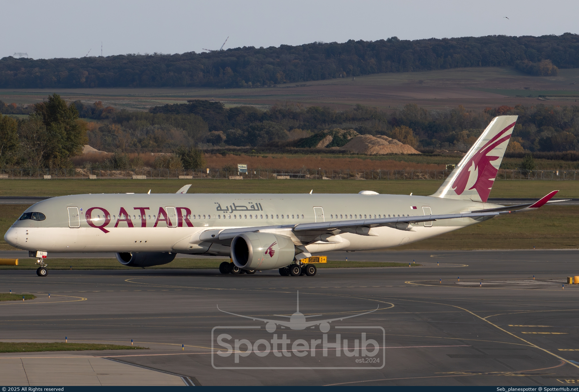 Photo of A7-ALL - Airbus A350-941 operated by Qatar Airways