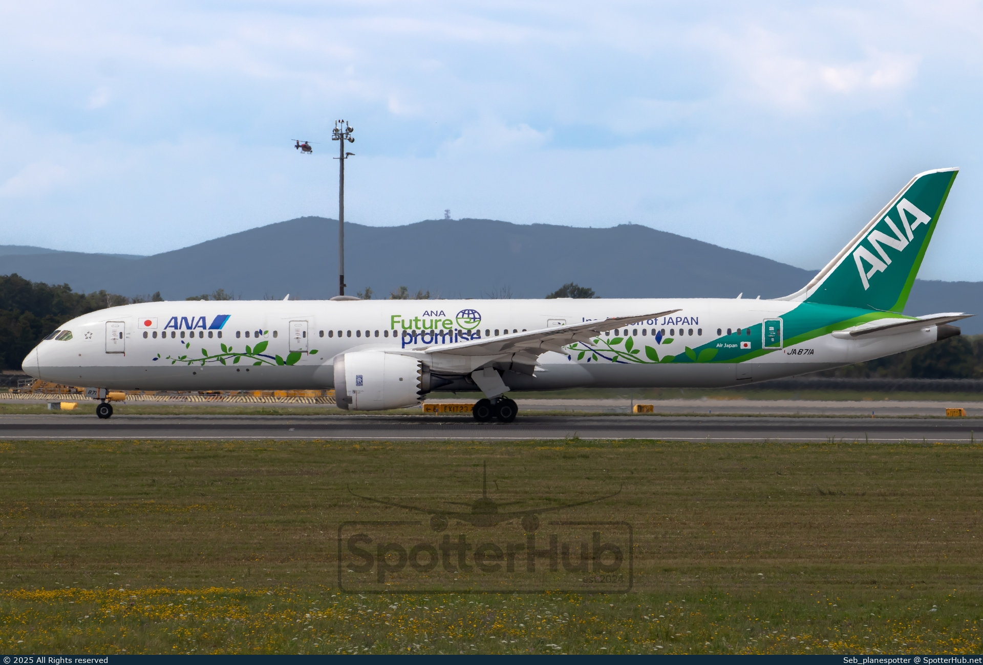 Photo of JA871A - Boeing 787-9 Dreamliner operated by ANA All Nippon Airways (opb Air Japan)