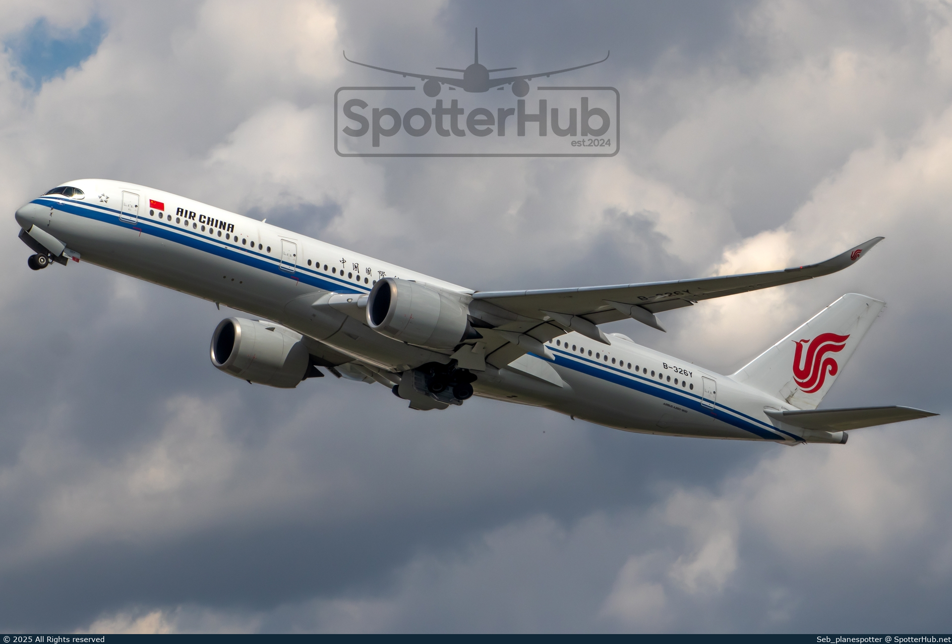 Photo of B-326Y - Airbus A350-941 operated by Air China