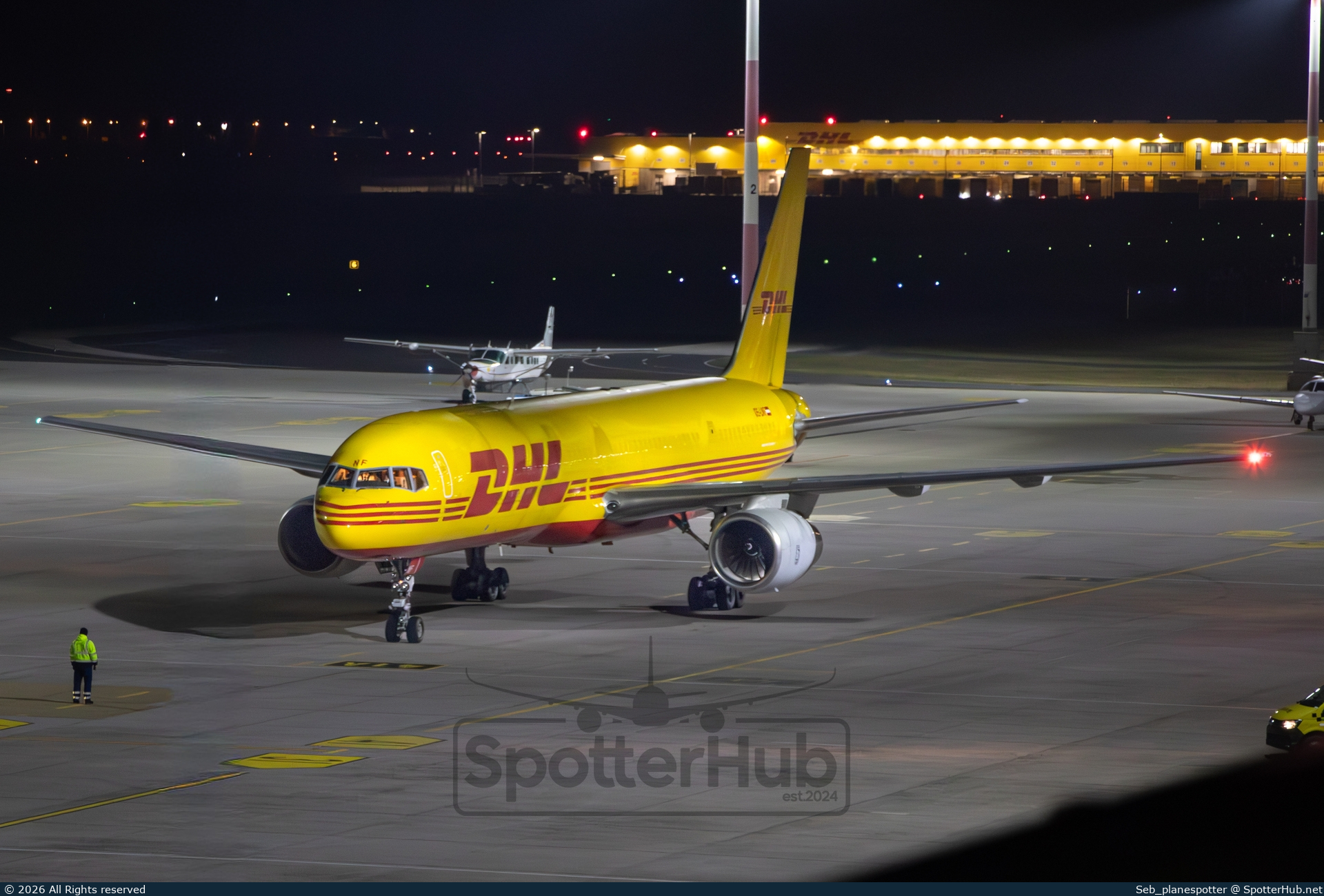 Photo of OE-LNF - Boeing 757-236(PCF) operated by DHL Air Austria