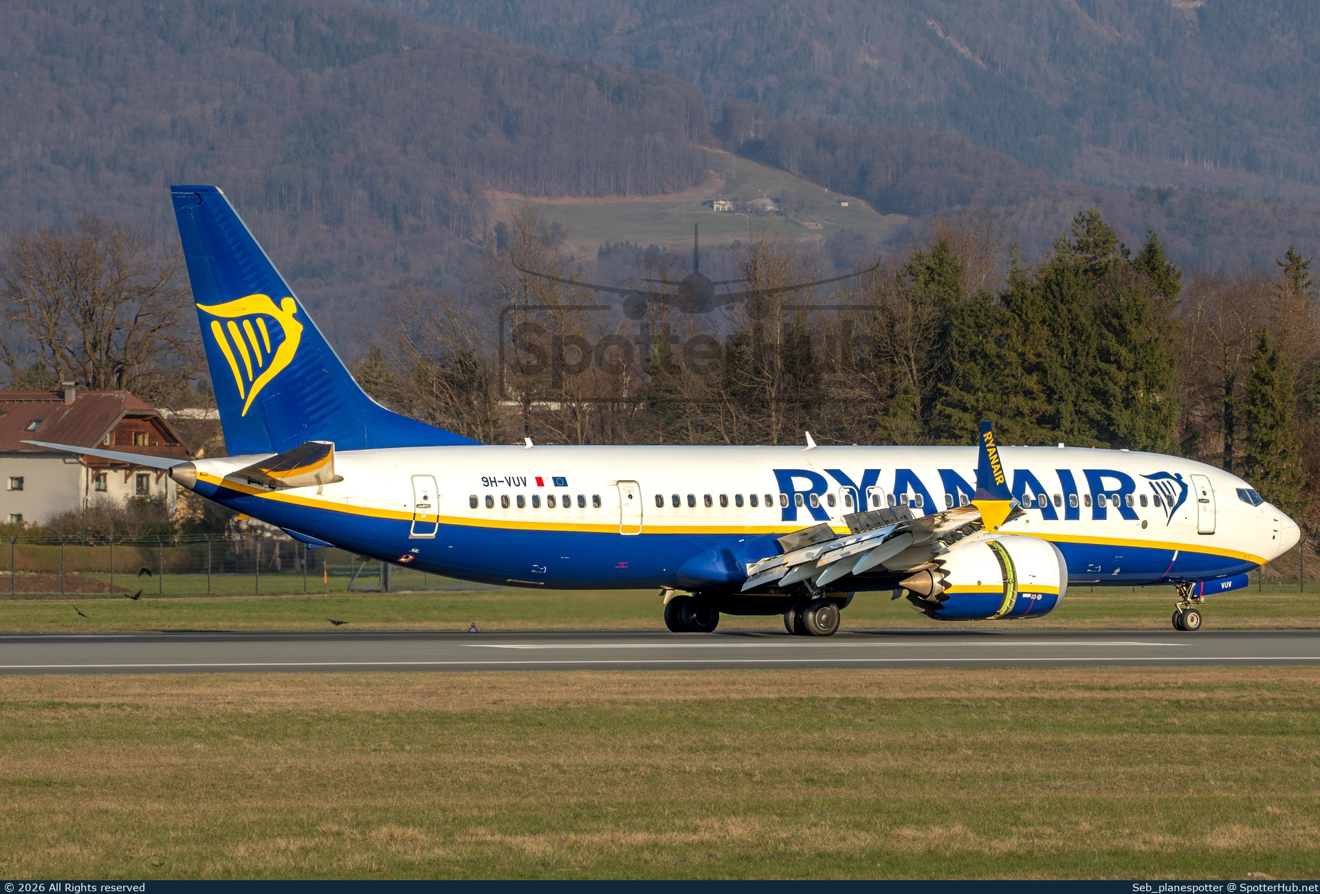 Photo of 9H-VUV - Boeing 737 MAX 8-200 operated by Ryanair (opb Malta Air)