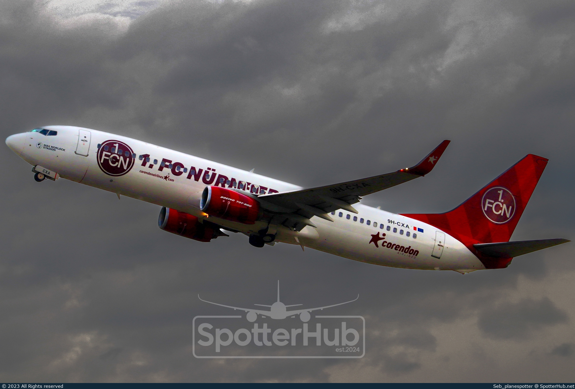 Photo of 9H-CXA - Boeing 737-85R operated by Corendon Airlines Europe