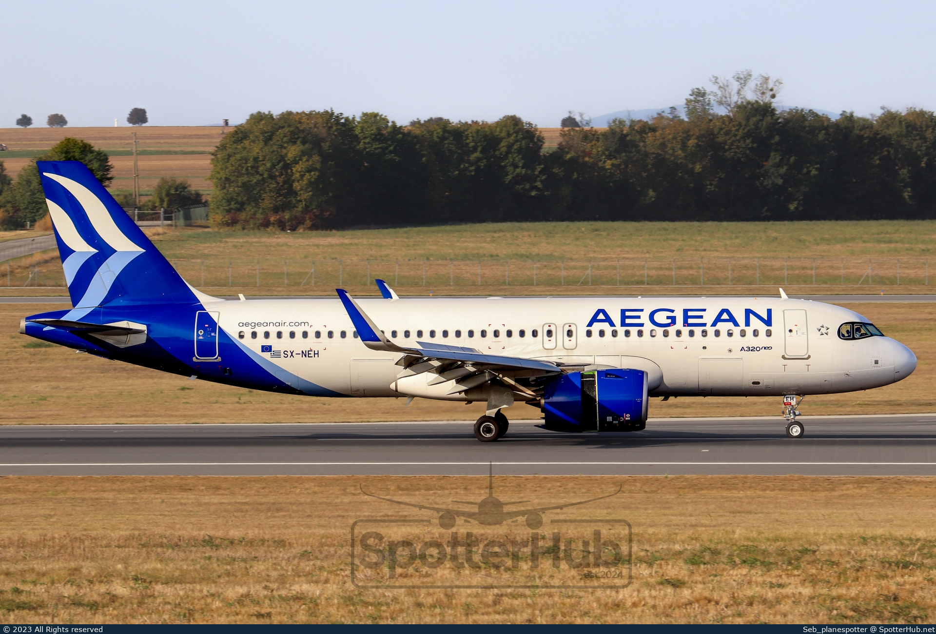 Photo of SX-NEH - Airbus A320-271N operated by Aegean Airlines