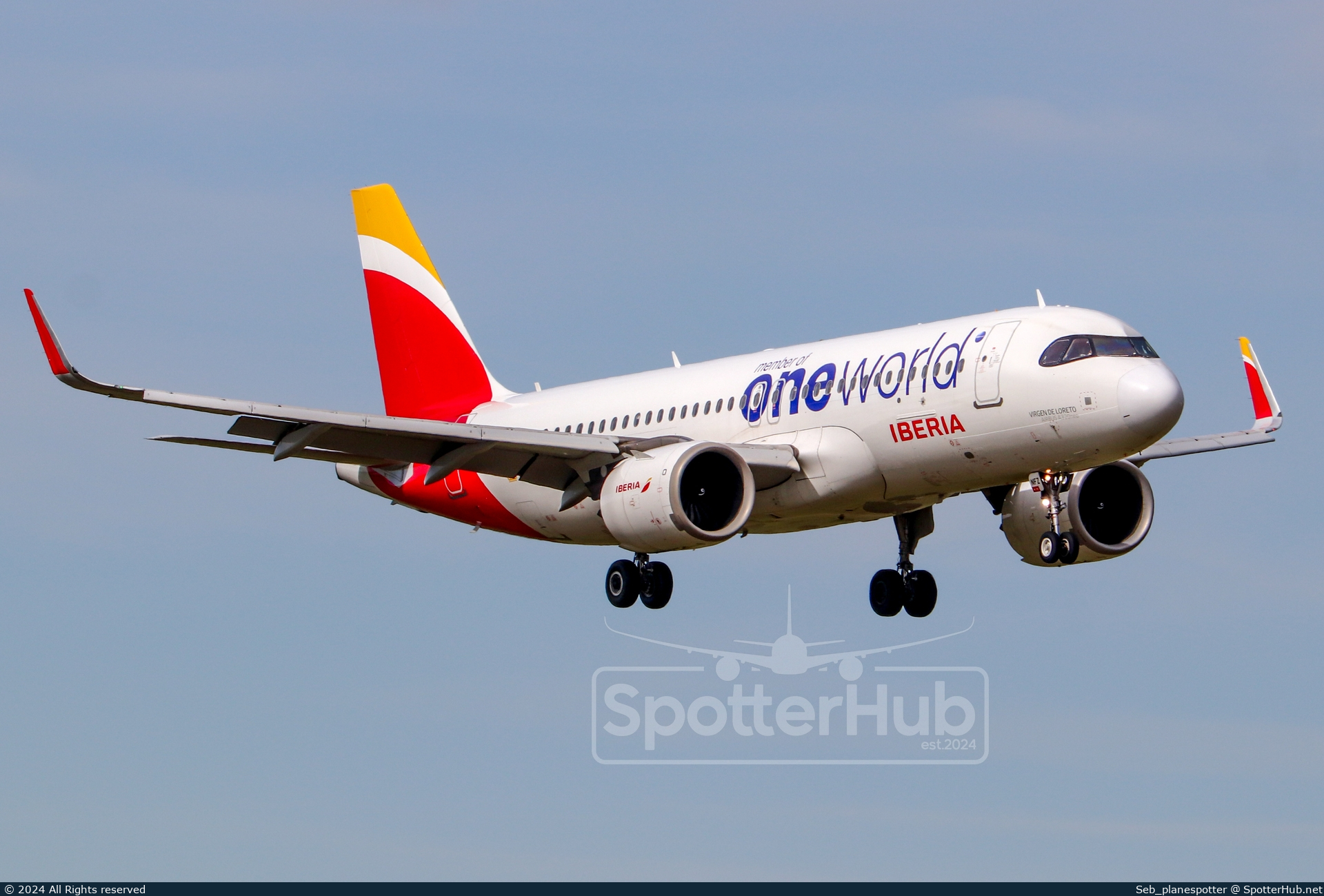 Photo of EC-NFZ - Airbus A320-251N operated by Iberia