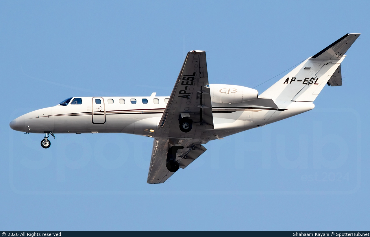 Photo of AP-ESL - Cessna 525B Citation CJ3 operated by Private