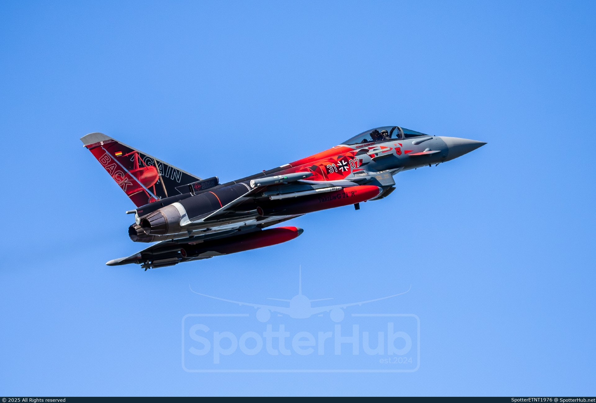 Photo of 31+07 - Eurofighter Typhoon EF-2000 operated by German Air Force