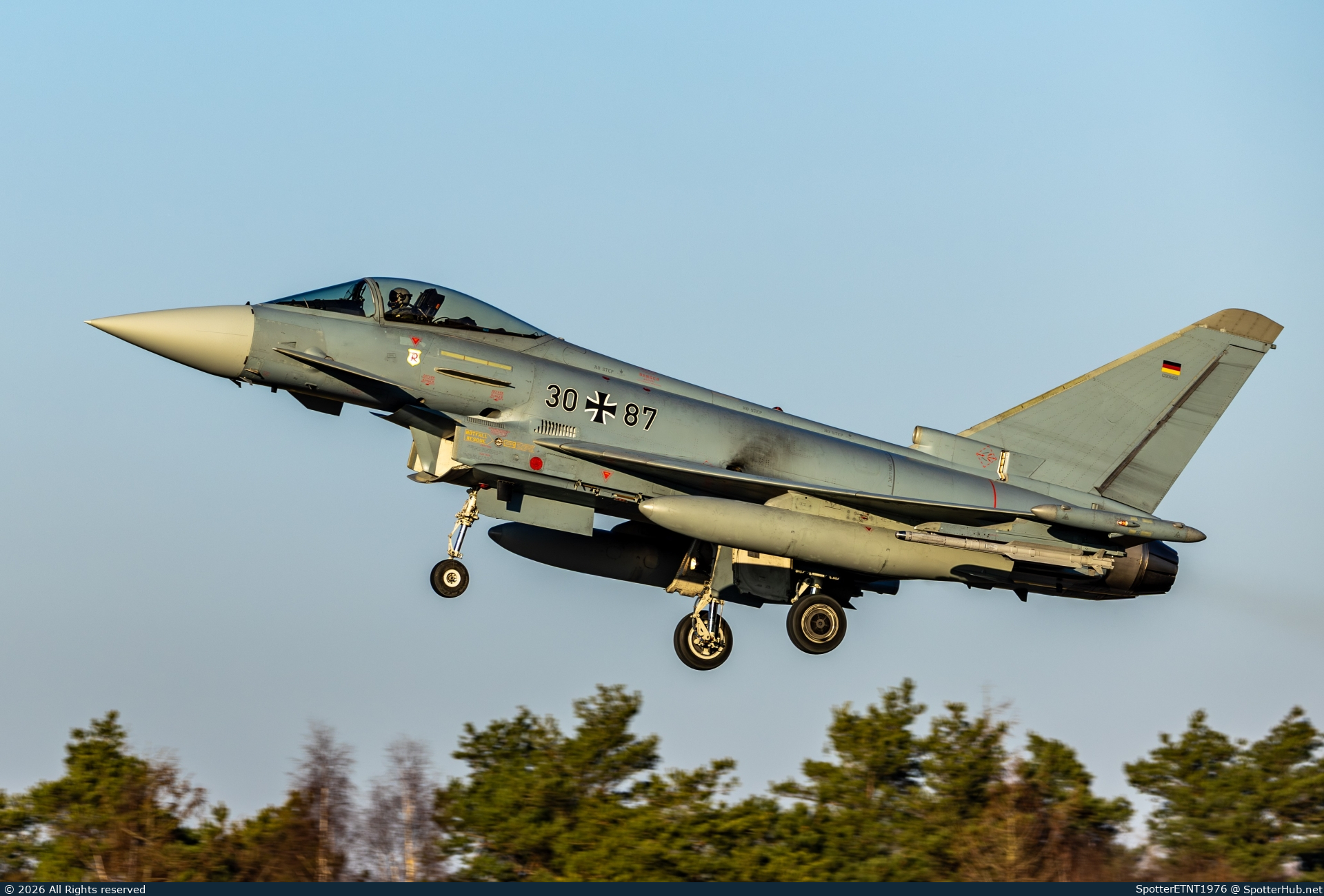 Photo of 30+87 - Eurofighter Typhoon EF-2000 operated by German Air Force