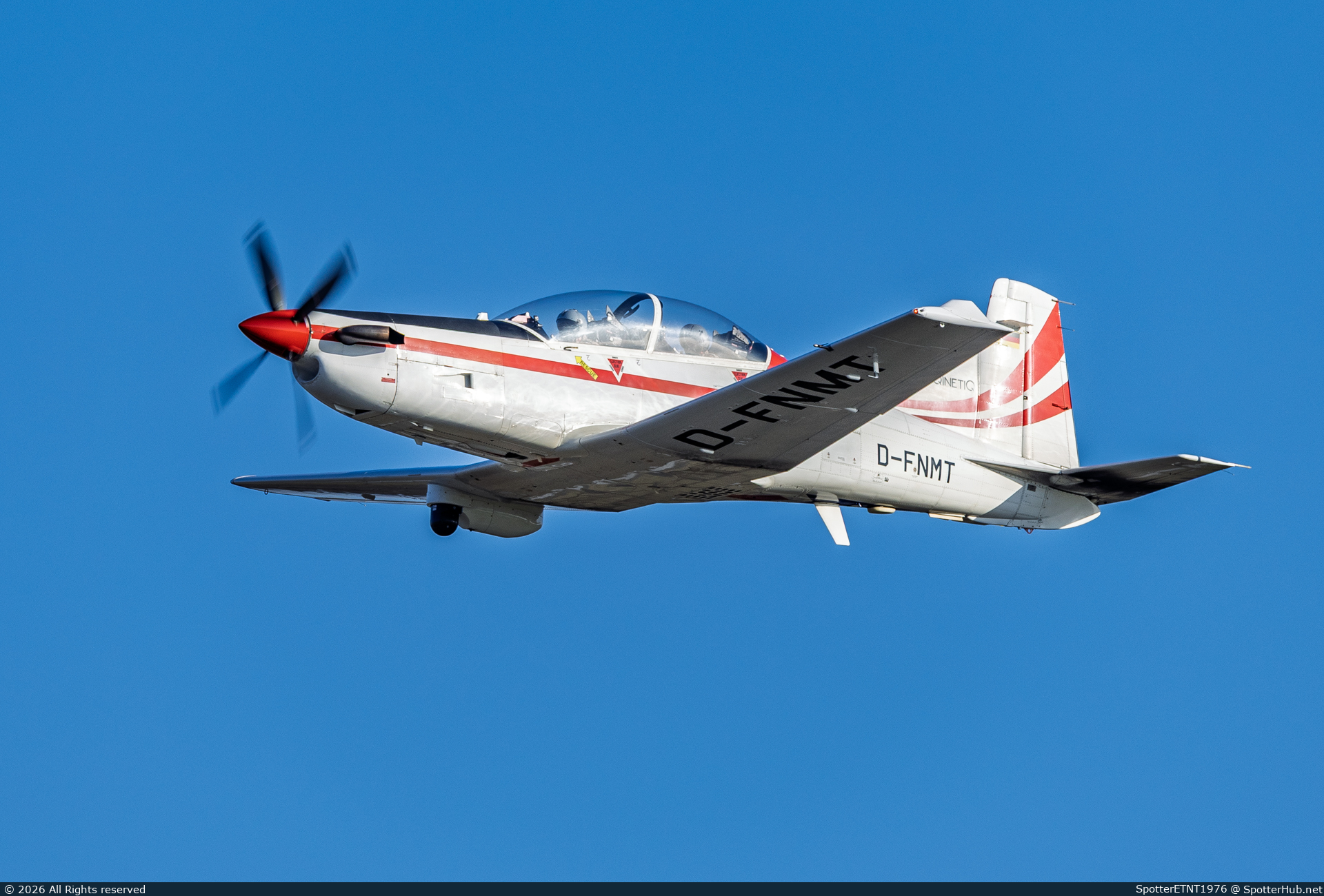 Photo of D-FNMT - Pilatus PC-9B operated by QinetiQ
