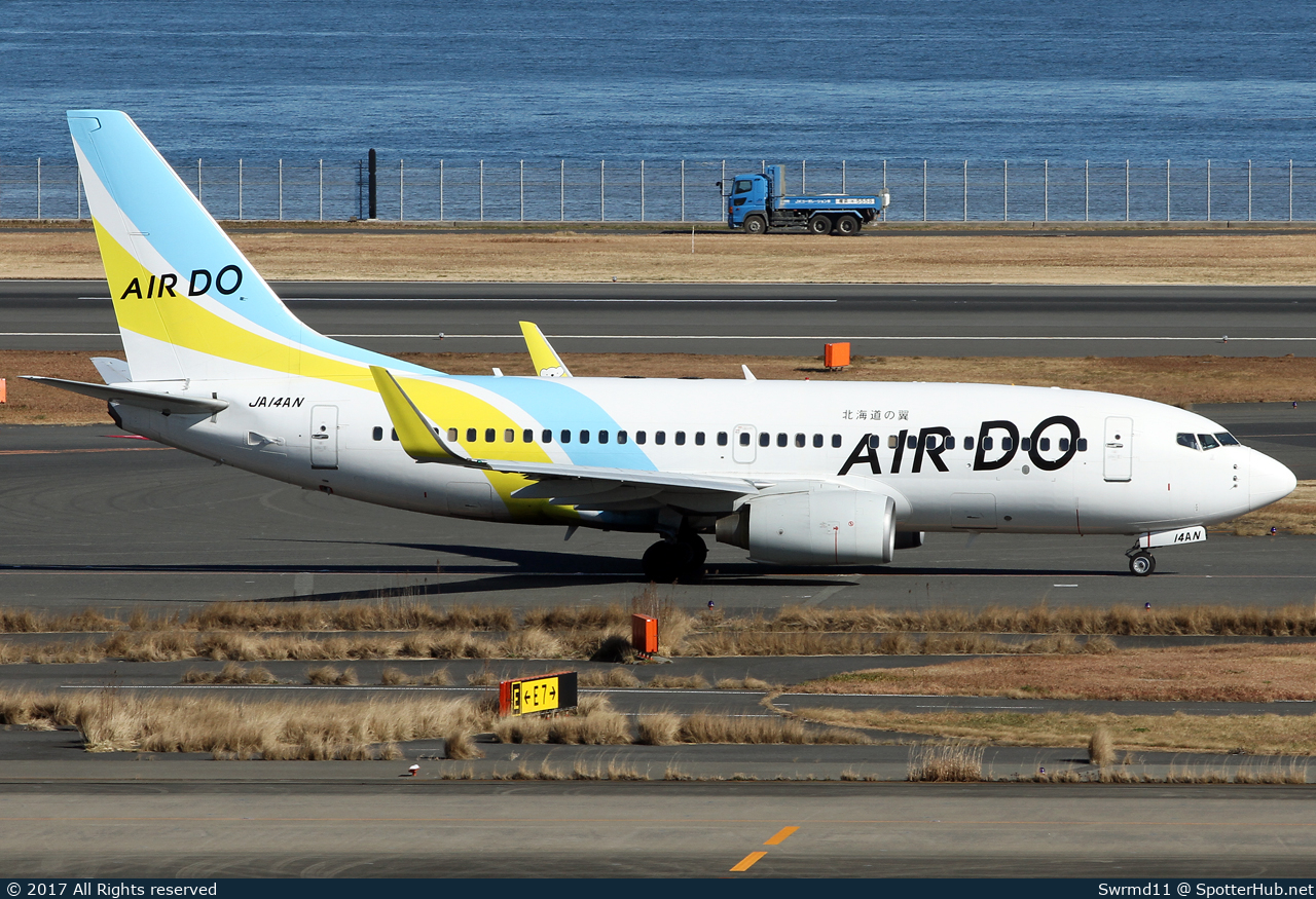 Photo of JA14AN - Boeing 737-781 operated by Air Do