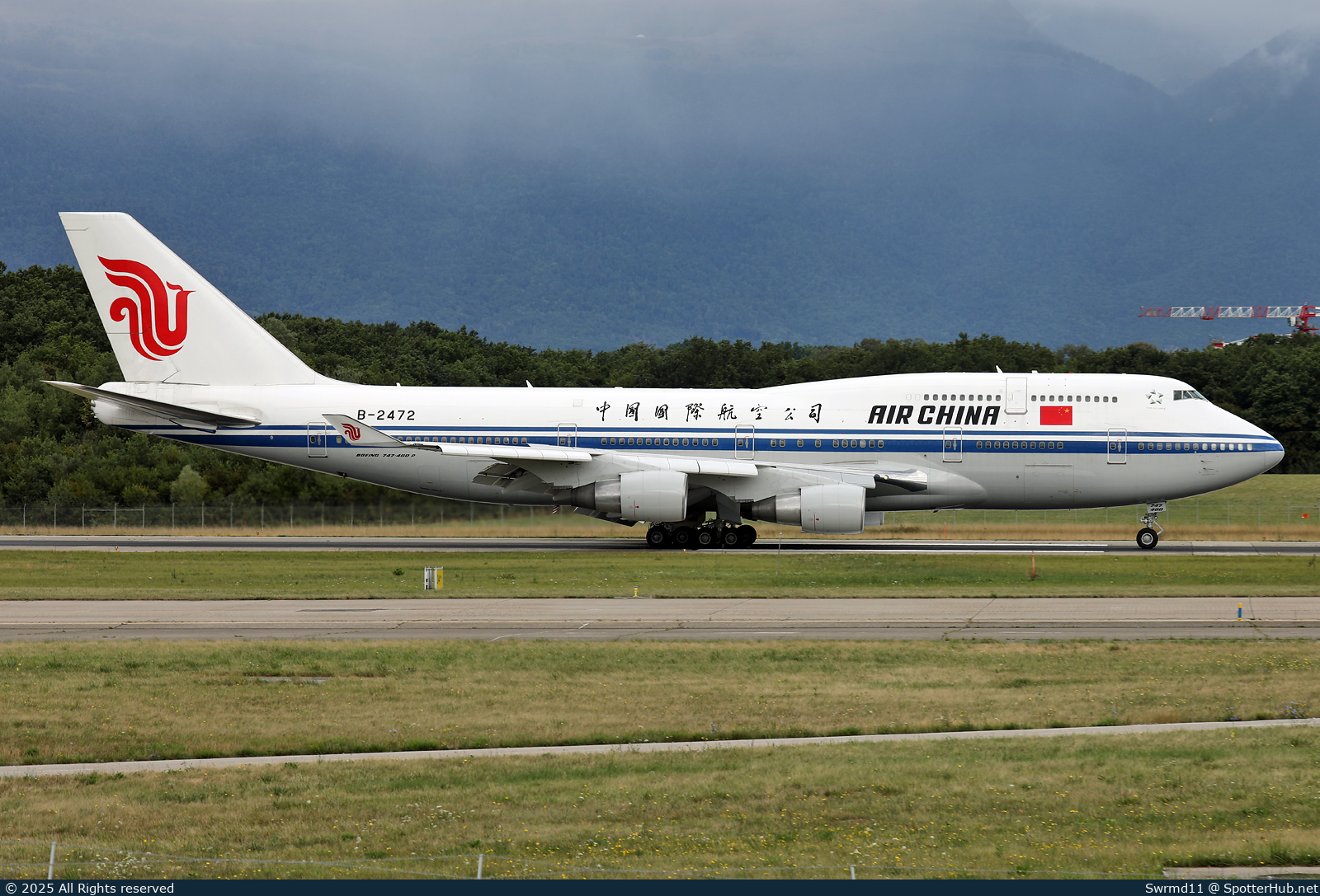 Photo of B-2472 - Boeing 747-4J6 operated by Air China