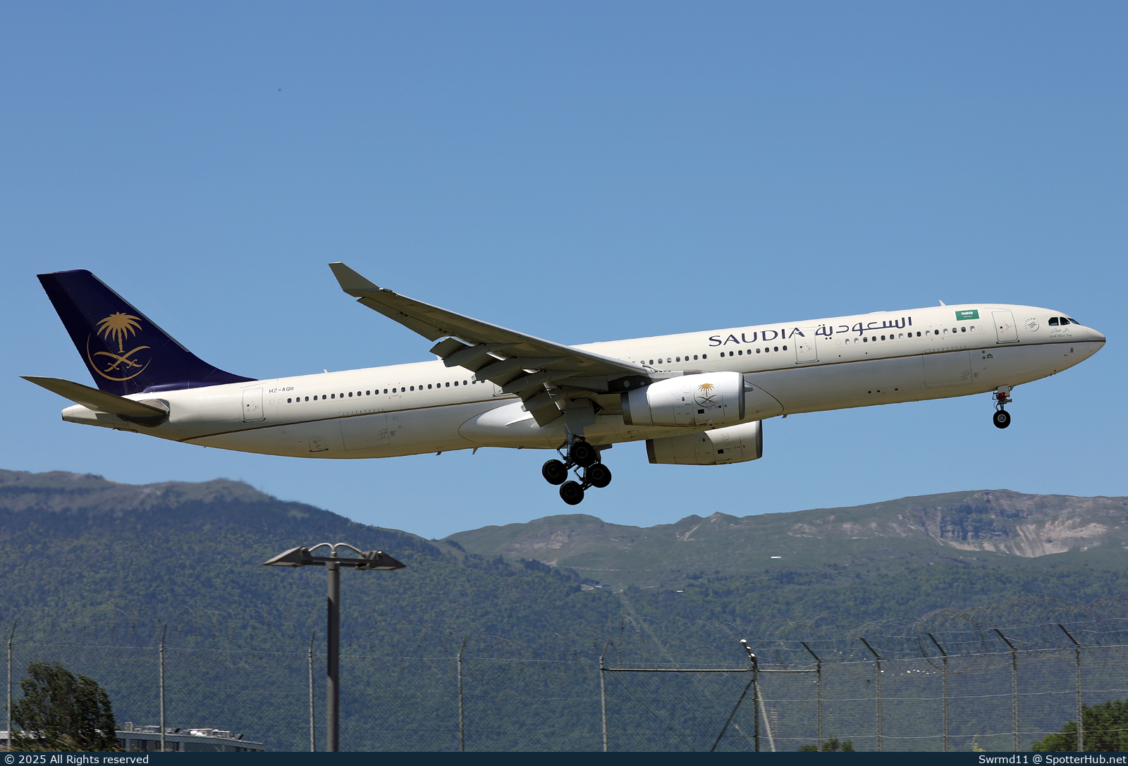 Photo of HZ-AQ11 - Airbus A330-343 operated by Saudia