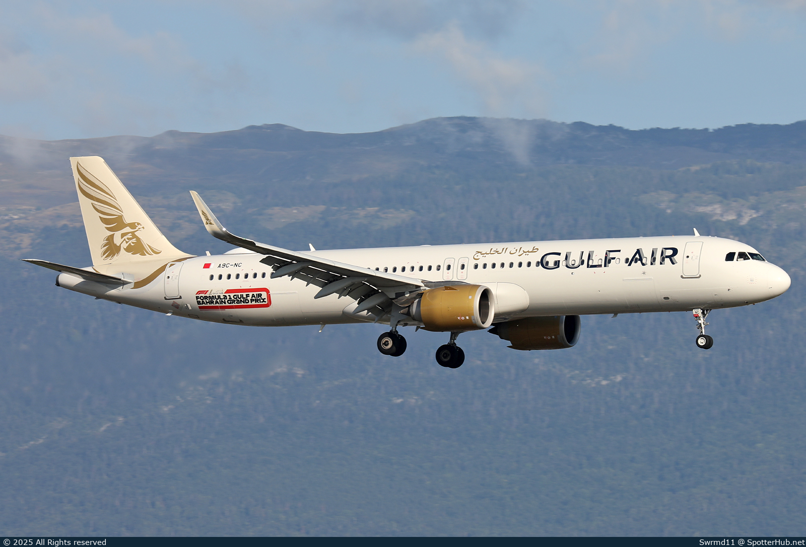 Photo of A9C-NC - Airbus A321-253NX operated by Gulf Air