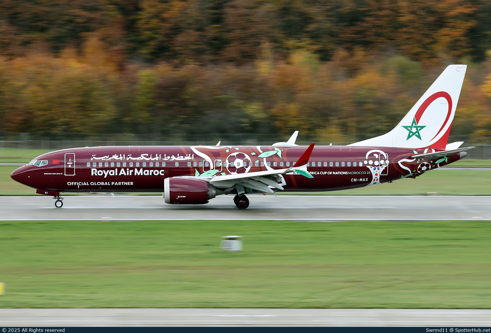 Photo of CN-MAX - Boeing 737 MAX 8 operated by Royal Air Maroc