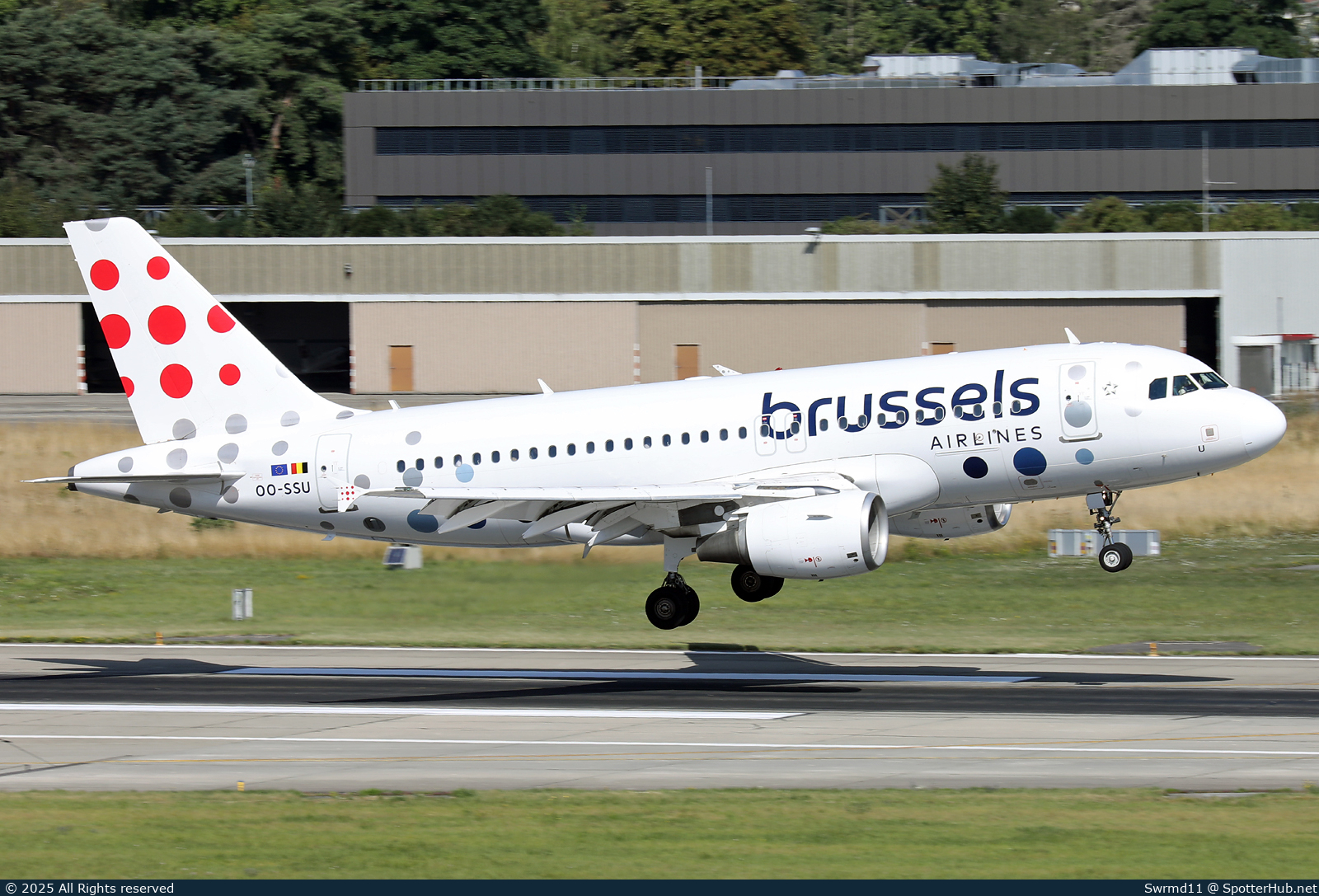 Photo of OO-SSU - Airbus A319-111 operated by Brussels Airlines