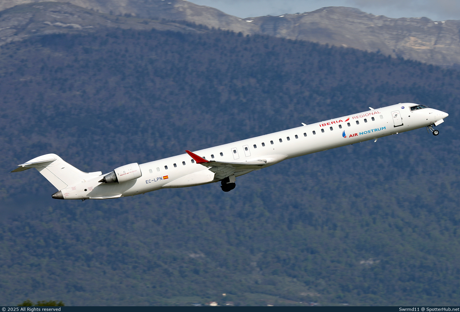 Photo of EC-LPN - Bombardier CRJ-1000 operated by Iberia Regional (opb Air Nostrum)