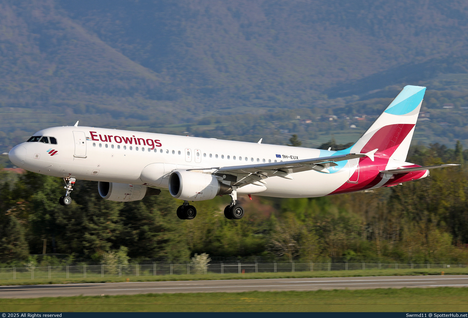 Photo of 9H-EUX - Airbus A320-214 operated by Eurowings Europe Malta
