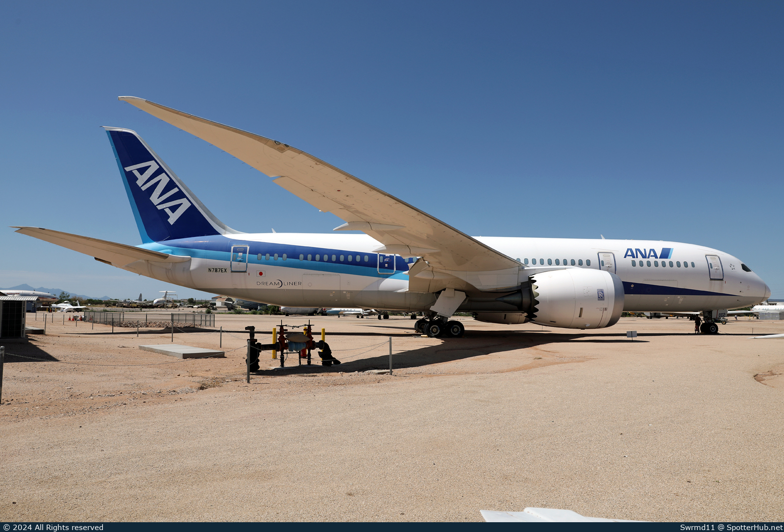 Photo of N787EX - Boeing 787-8 Dreamliner operated by ANA All Nippon Airways