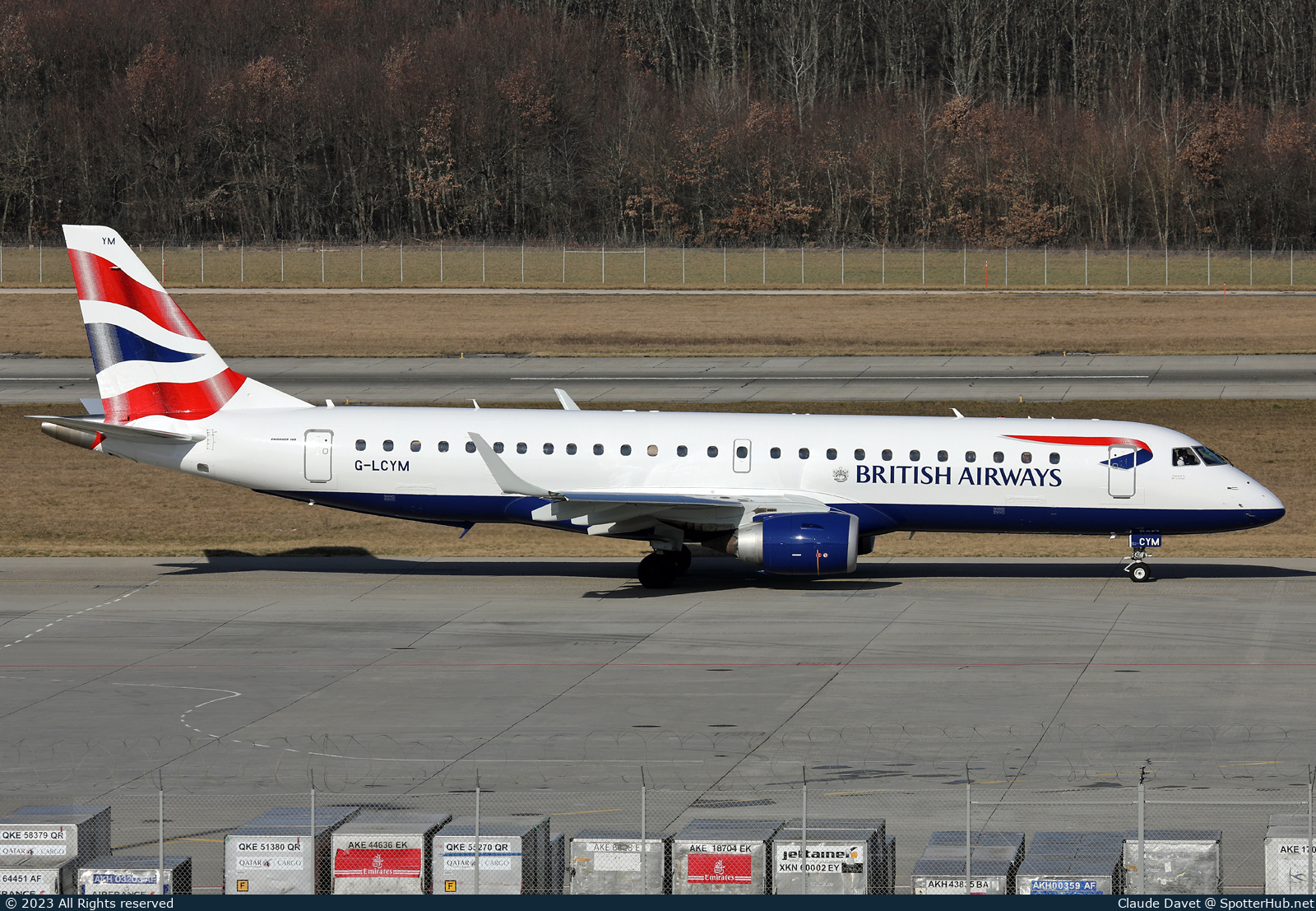 Photo of G-LCYM - Embraer ERJ-190LR operated by BA CityFlyer