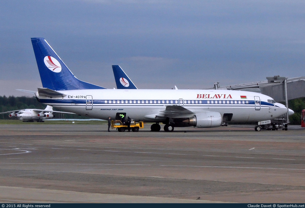 Photo of EW-407PA - Boeing 737-36M operated by Belavia