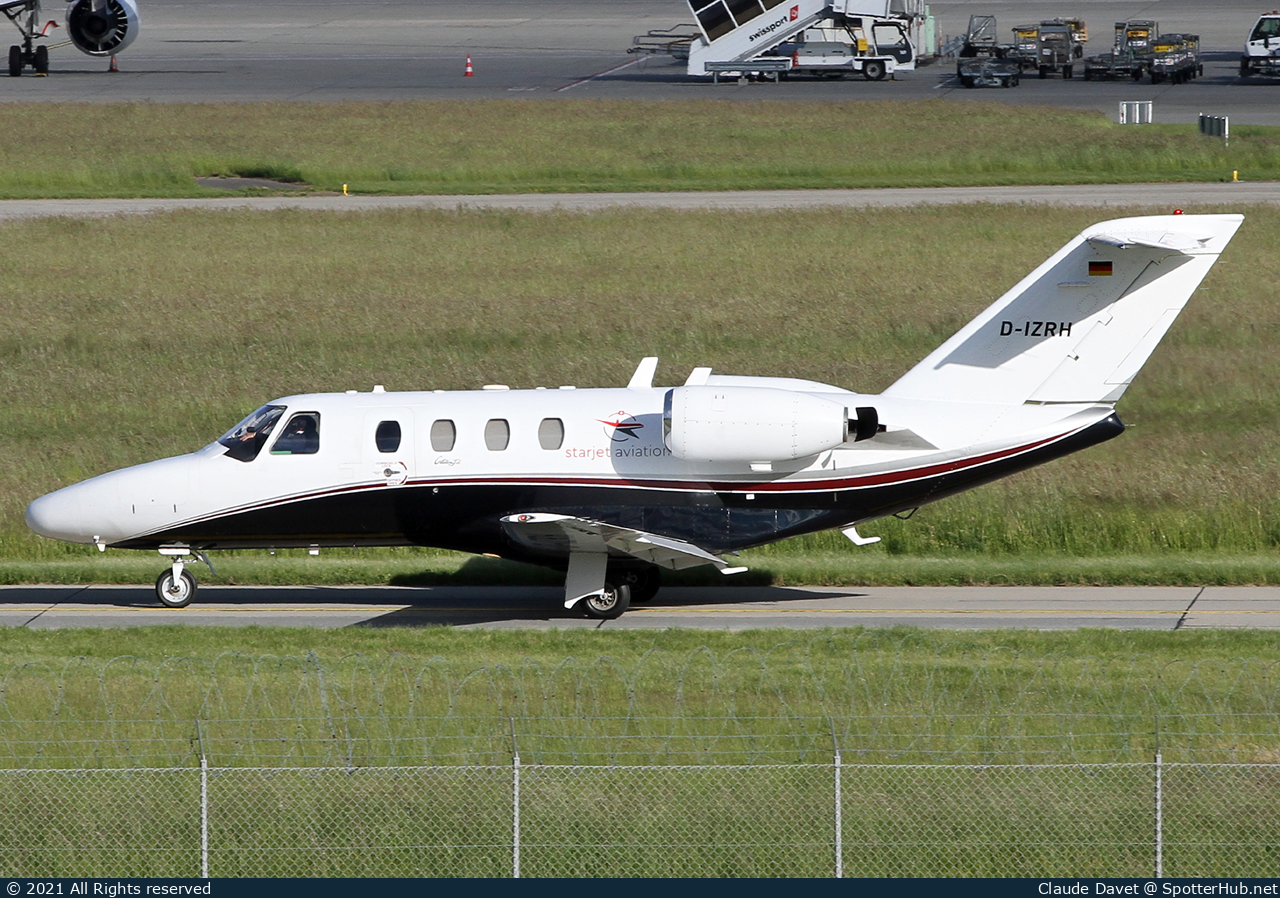 Photo of D-IZRH - Cessna 525 Citation CJ1 operated by Starjet Aviation