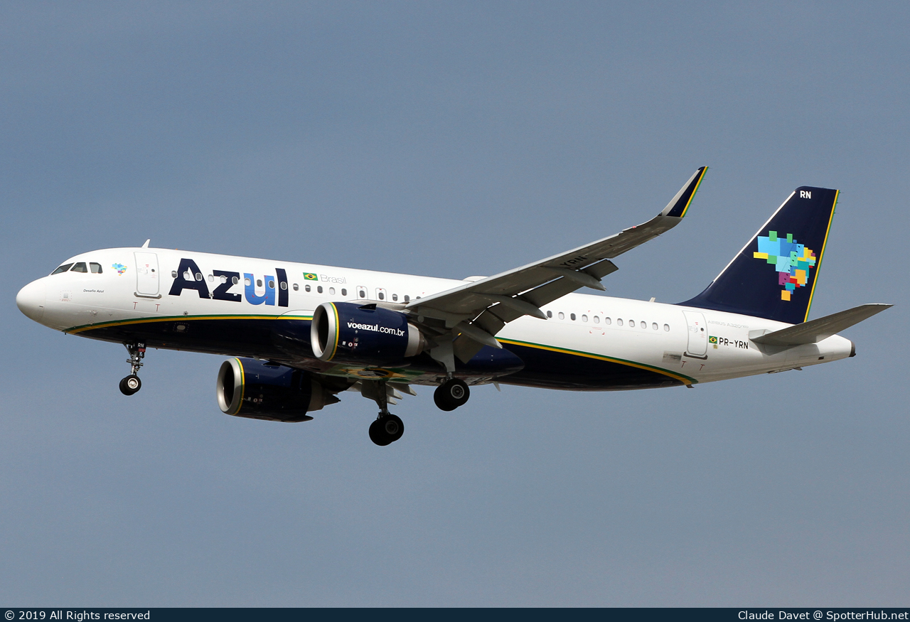 Photo of PR-YRN - Airbus A320-253N operated by Azul