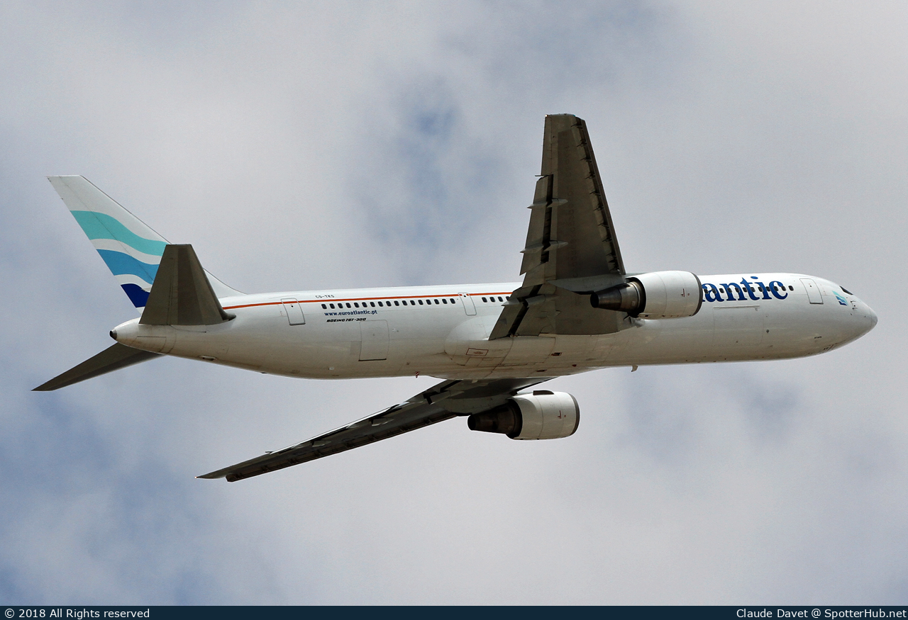 Photo of CS-TKS - Boeing 767-36N(ER) operated by EuroAtlantic Airways