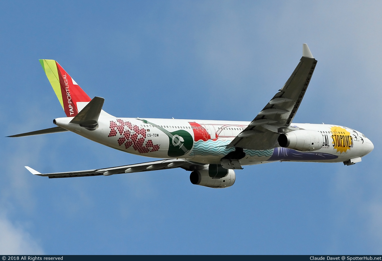 Photo of CS-TOW - Airbus A330-343 operated by TAP Air Portugal