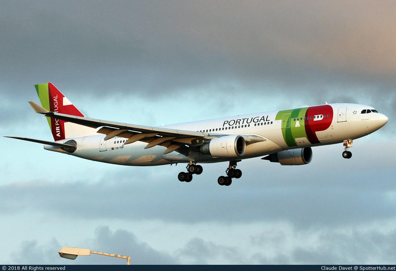 Photo of CS-TOP - Airbus A330-202 operated by TAP Air Portugal